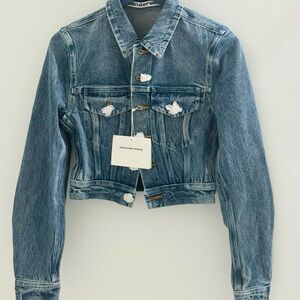ALEXANDER WANG
Bonded Seams Slim Trucker Jacket